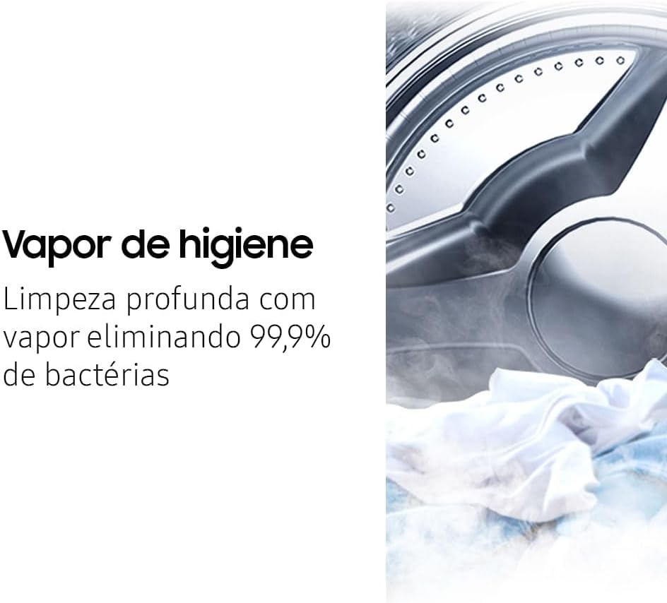 Samsung Lava e Seca Digital Inverter Ecobubble™ WD10M Branca 10.1kg 127V - Imagem 5