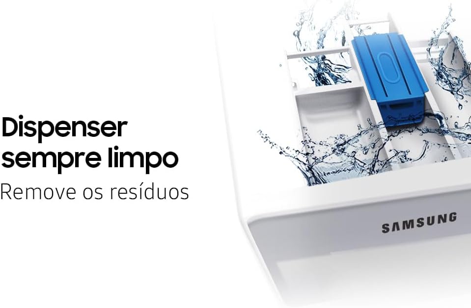 Samsung Lava e Seca Digital Inverter Ecobubble™ WD10M Branca 10.1kg 127V - Imagem 2